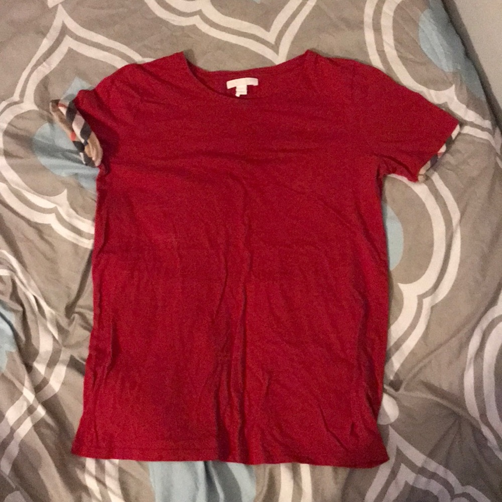 Burberry children red shirt